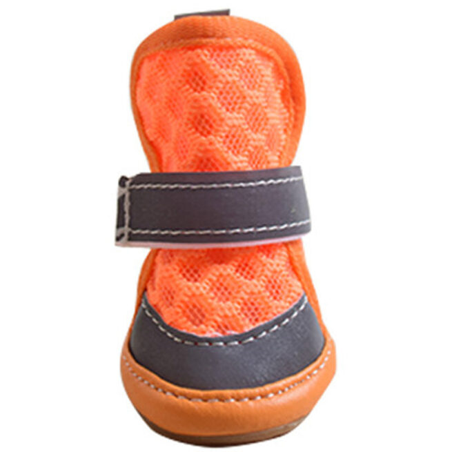 Zapatilla suelta naranja para perros